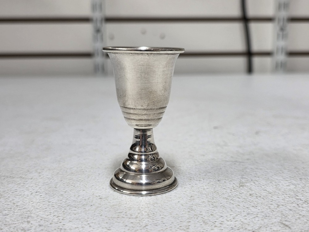 Silver Plated Cordial Cup 2-3/4" Tall