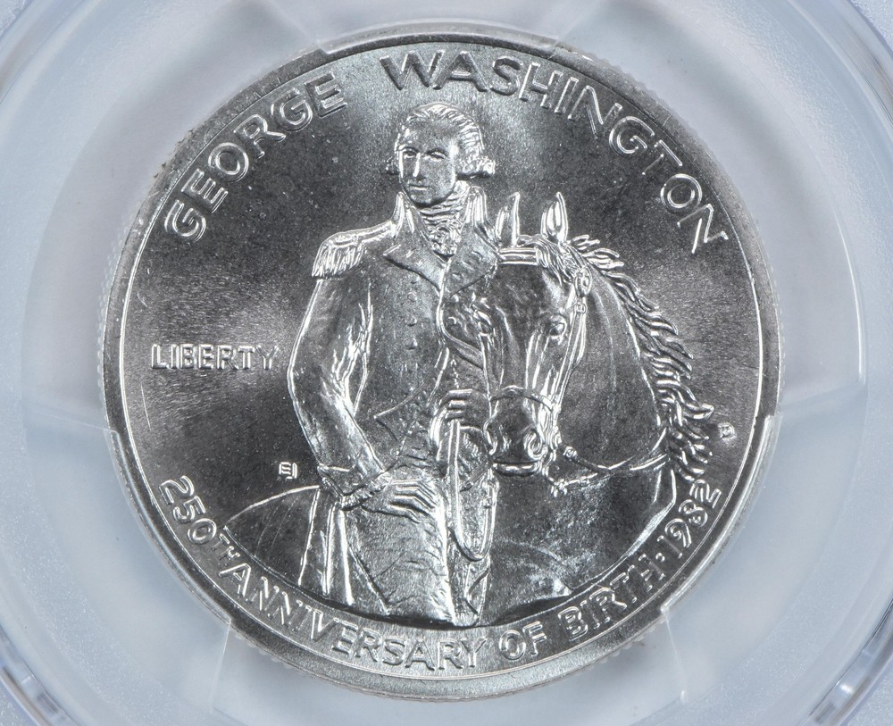 1982-D Washington Commemorative Half Dollar MS67 PCGS