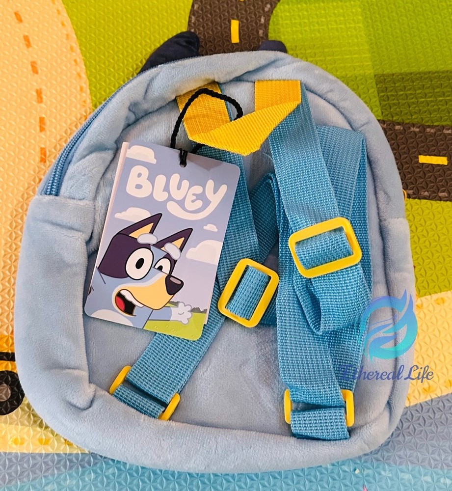 Bluey plush backpack