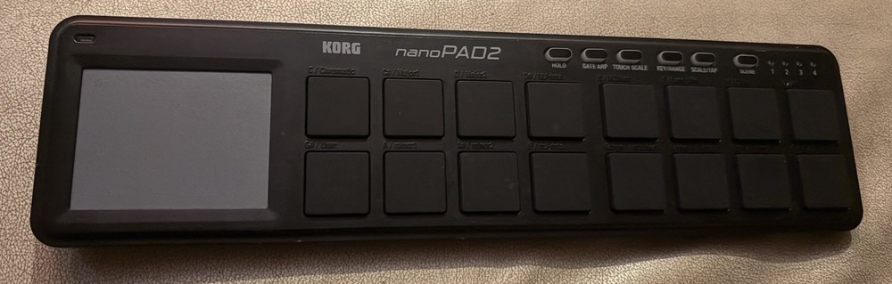 Korg NanoPad 2 USB MIDI Pad Controller with X/Y Touchpad + Cable