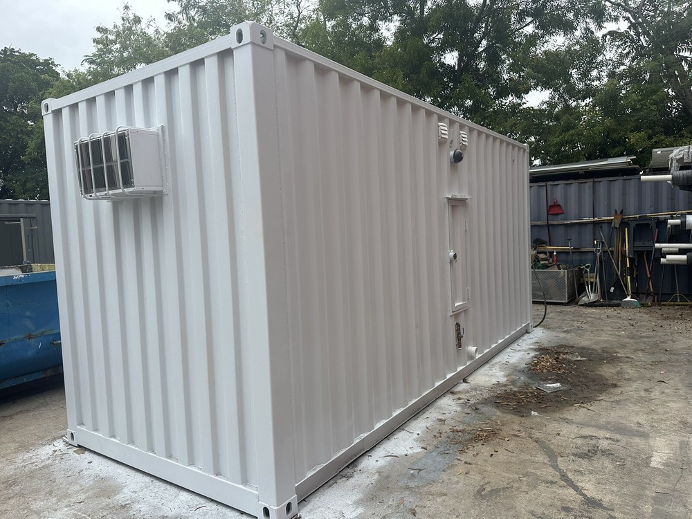 Restroom shipping container Conex Portable bathroom