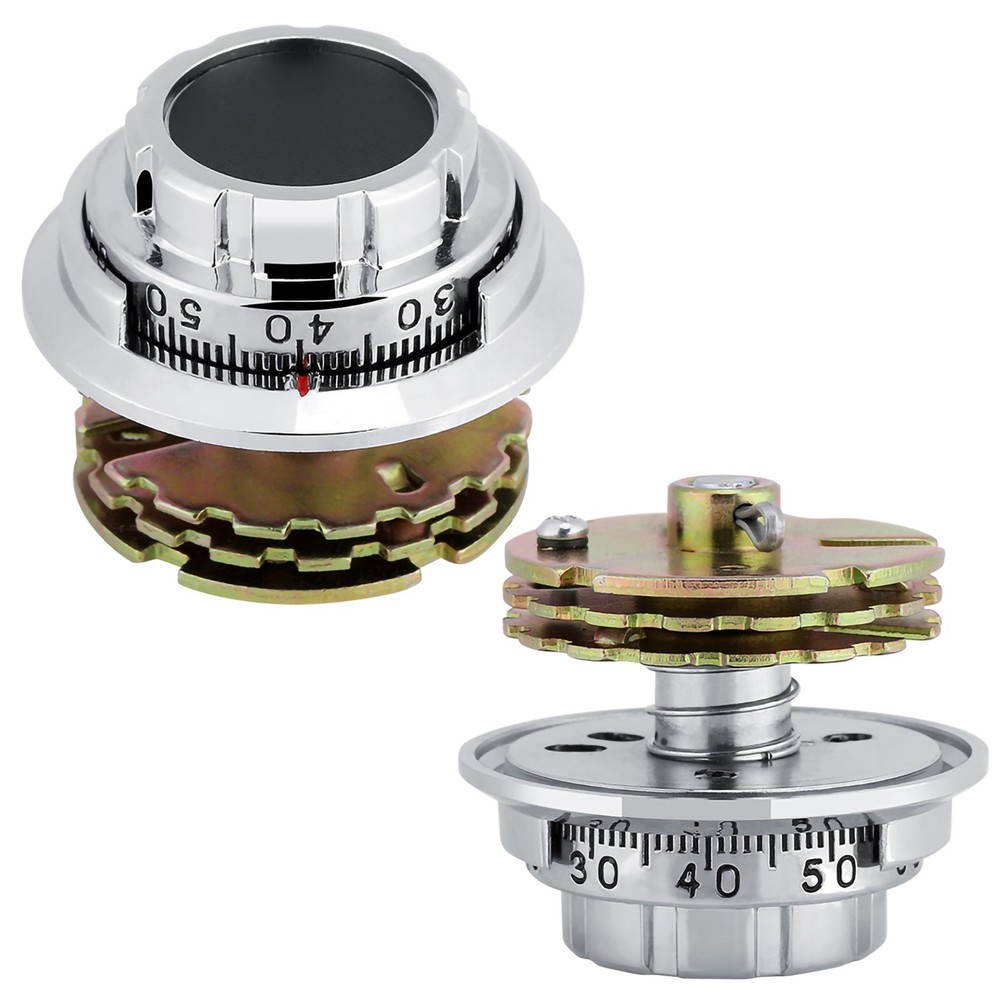 Disc Coded Dial Lock Metal Combination Locks For Jewelry Case Safe Box Document