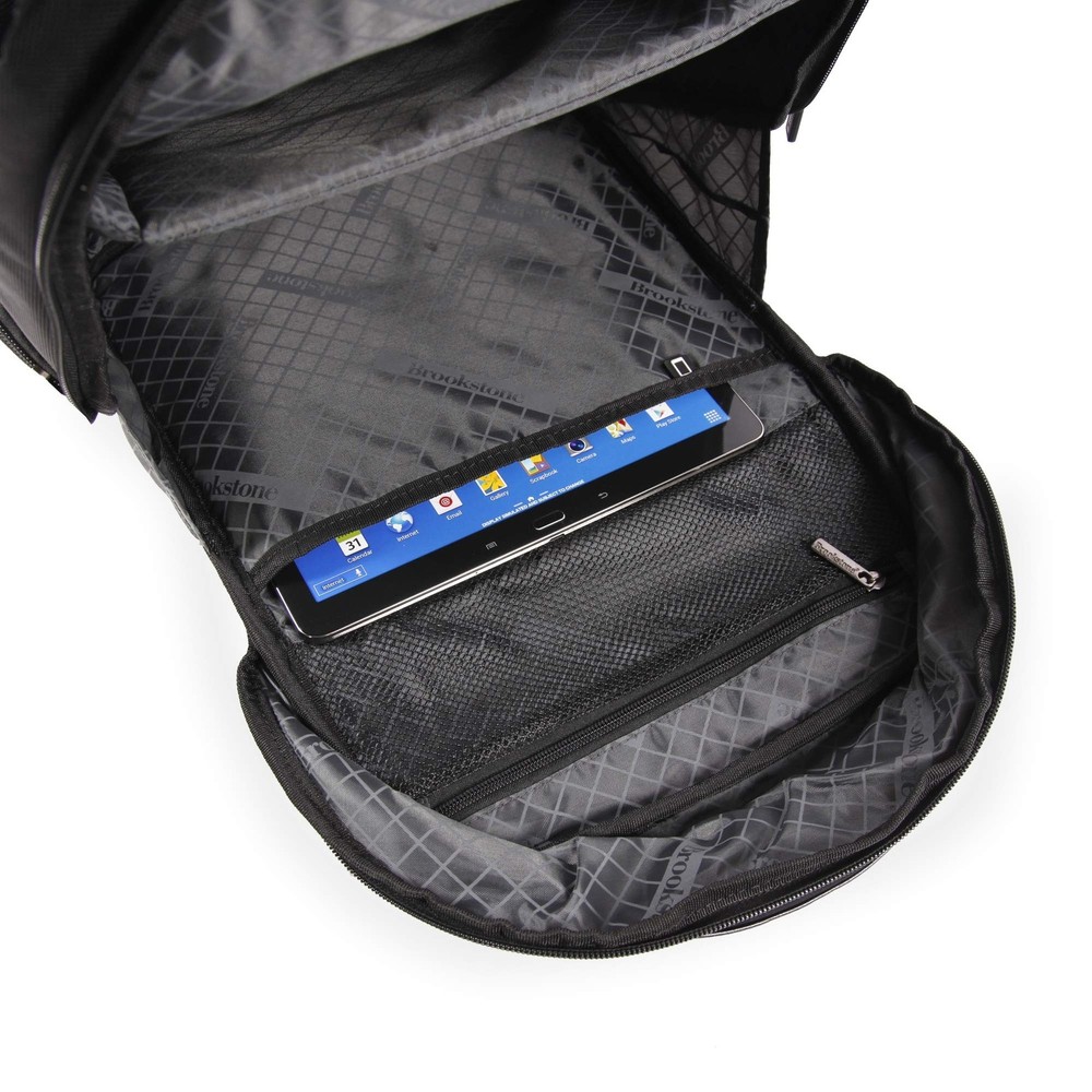 Bryce Laptop Backpack, Black, 18 Inch