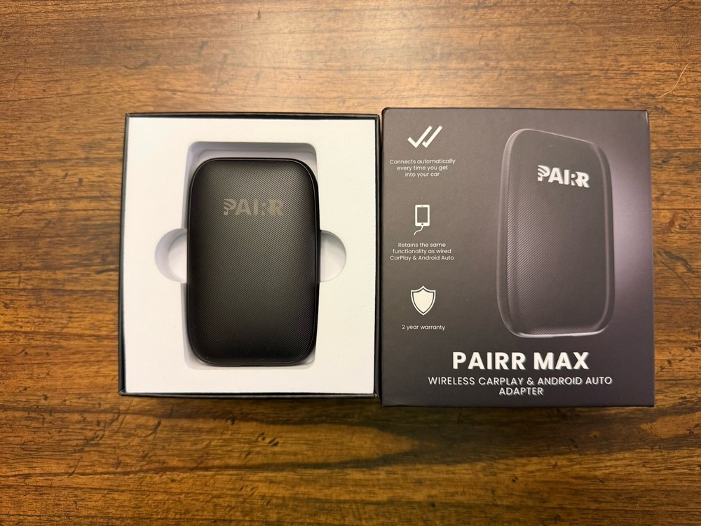 PAIRR MAX Wireless Apple Carplay and Android Auto Adapter