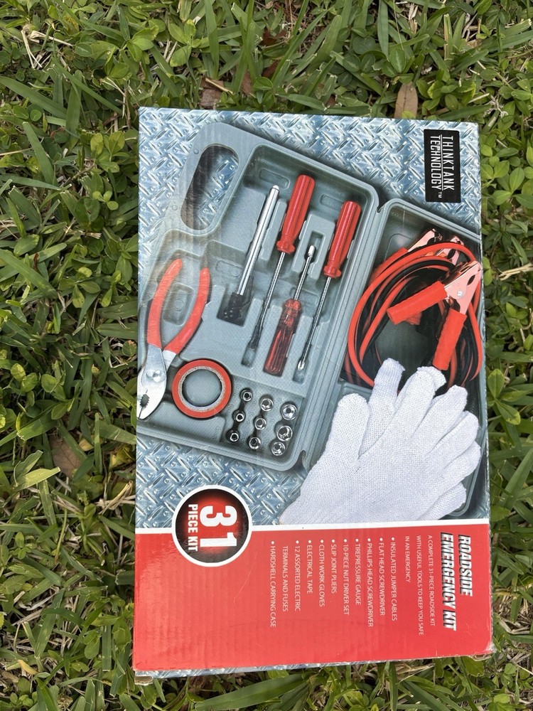 ThinkTank Technology 31 Piece Emergency Roadside Kit