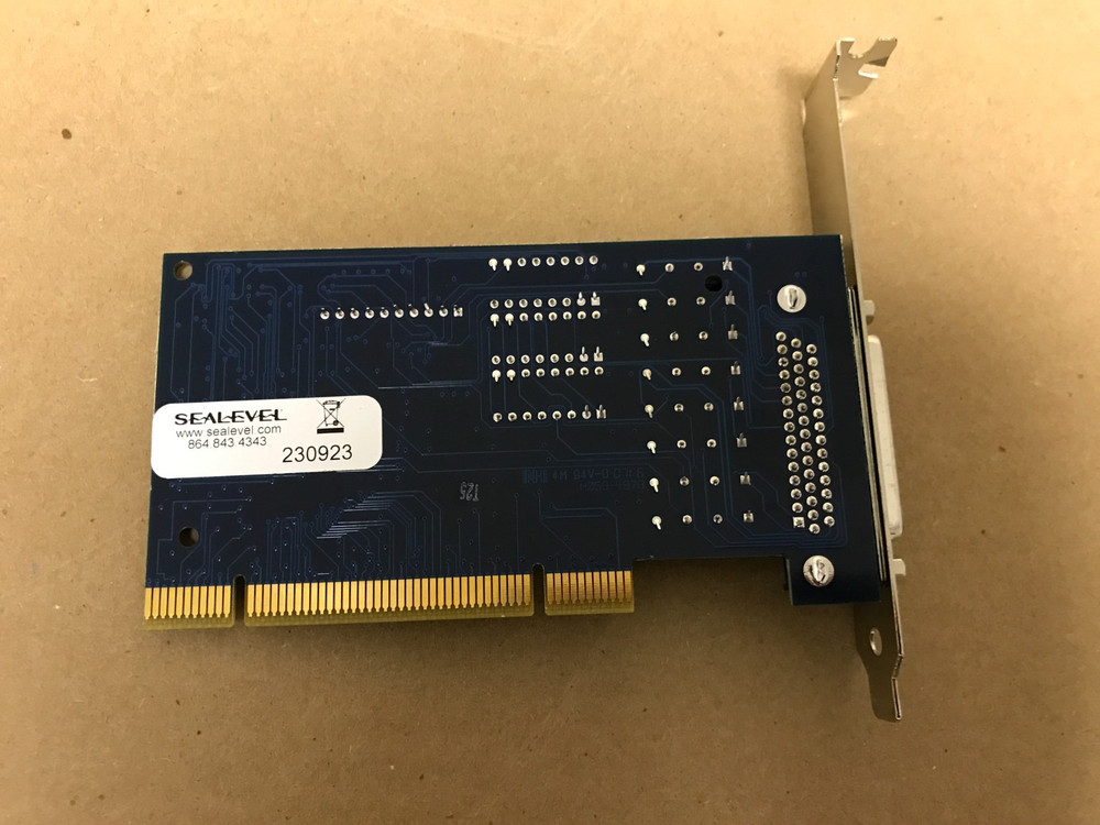 SEALEVEL PCI 8 Reed Relay Output / 8 Isolated Input Digital Interface (10-30V)