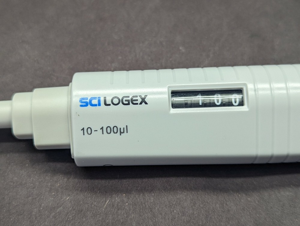 SCILOGEX MicroPette Plus 10-100µl Single Channel Adjustable Manual Pipette