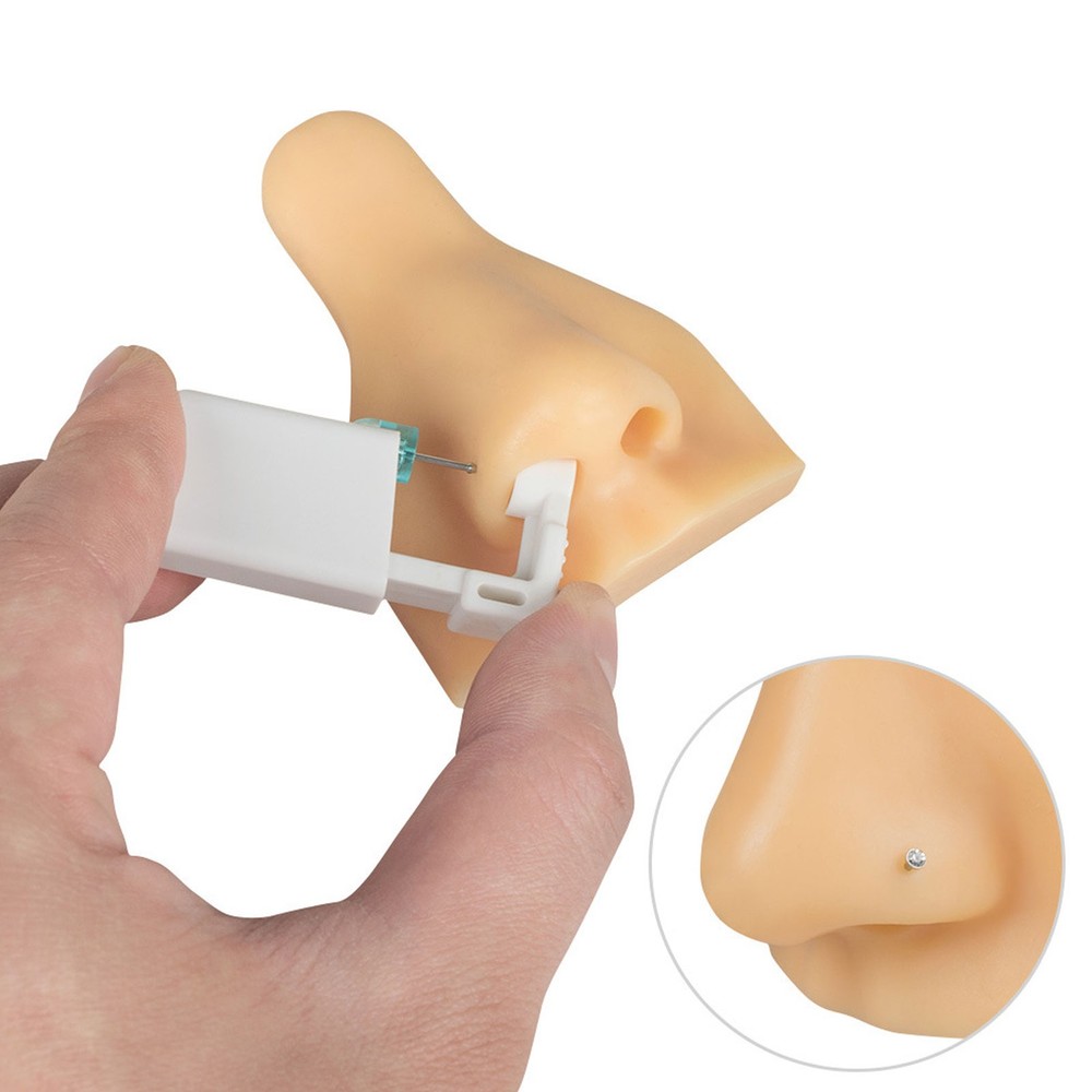 3D Silicone Flexible Nose Model Authentic Imitation Design For Practicing Sutur