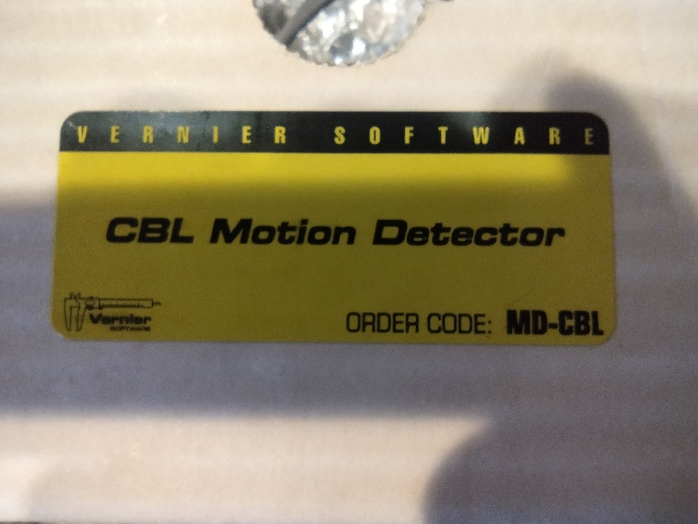 VERNIER SOFTWARE CBL MOTION DETECTOR MD-CBL