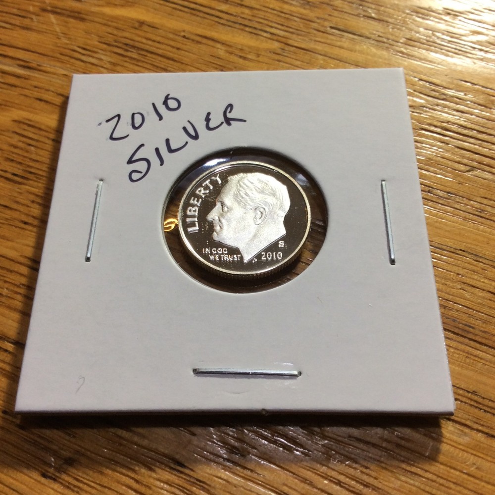 2010 SILVER Roosevelt Dime S Proof