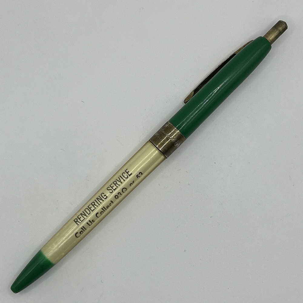 VTG Ballpoint Pen Joe Devaney's Rendering Service Vail IA
