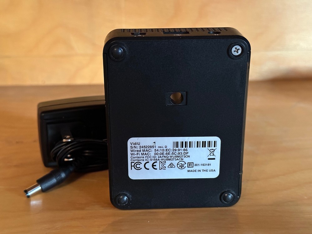 Teradek VidiU 4G Streaming Device H.264 Encoder Live Streaming with Power Supply