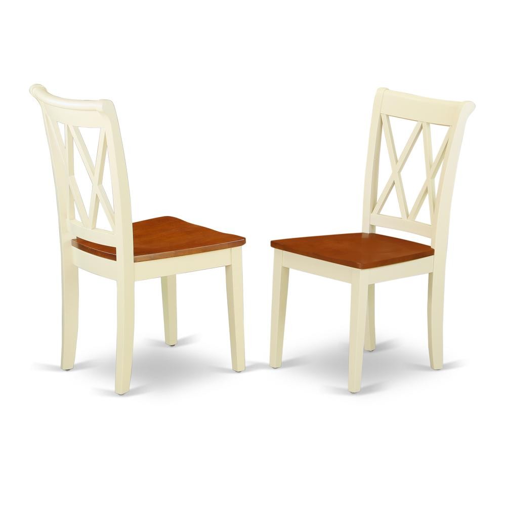 Dining Room Set Buttermilk & Cherry, ANCL3-BMK-W