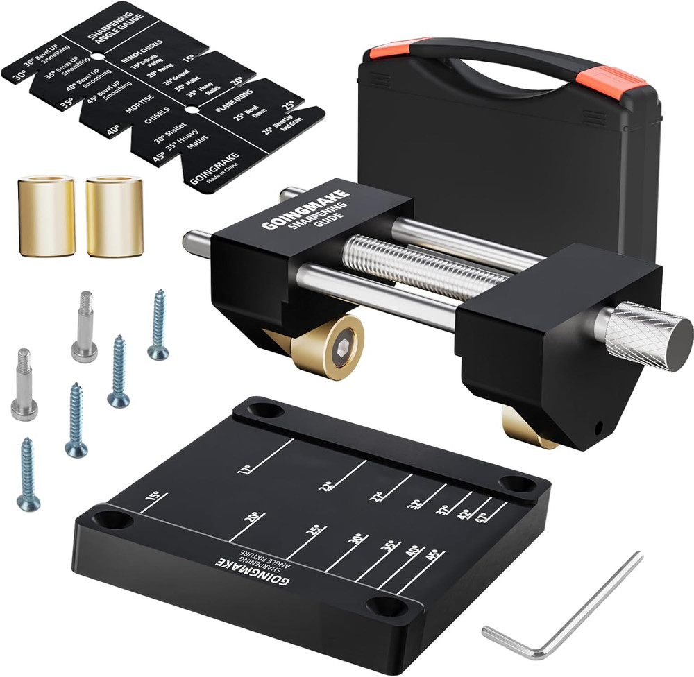 Honing Guide System Chisel Sharpening Kit for Woodworking Chisels and Planes 5/3