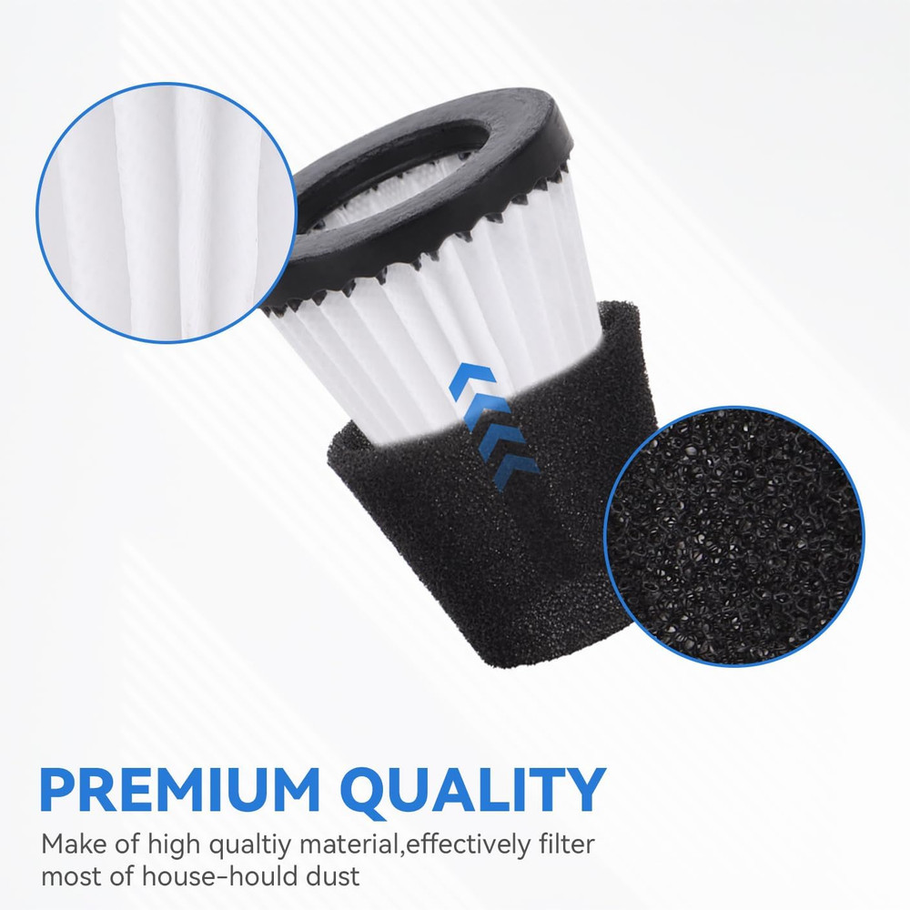 F117 Replacement Filters Compatible with Dirt Devil Scorpion Models SD20005RED S