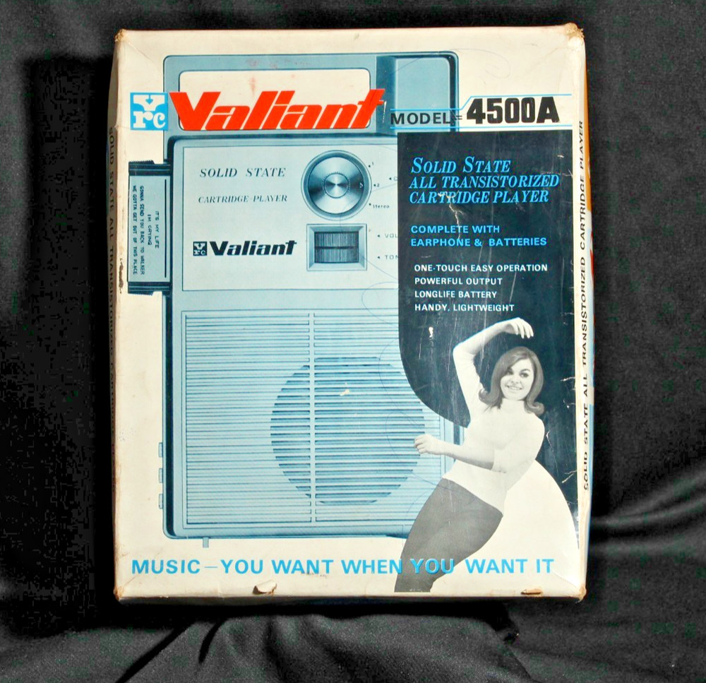 VALIANT Solid State Transistorized Cartridge Player - 4500A - Great Condition
