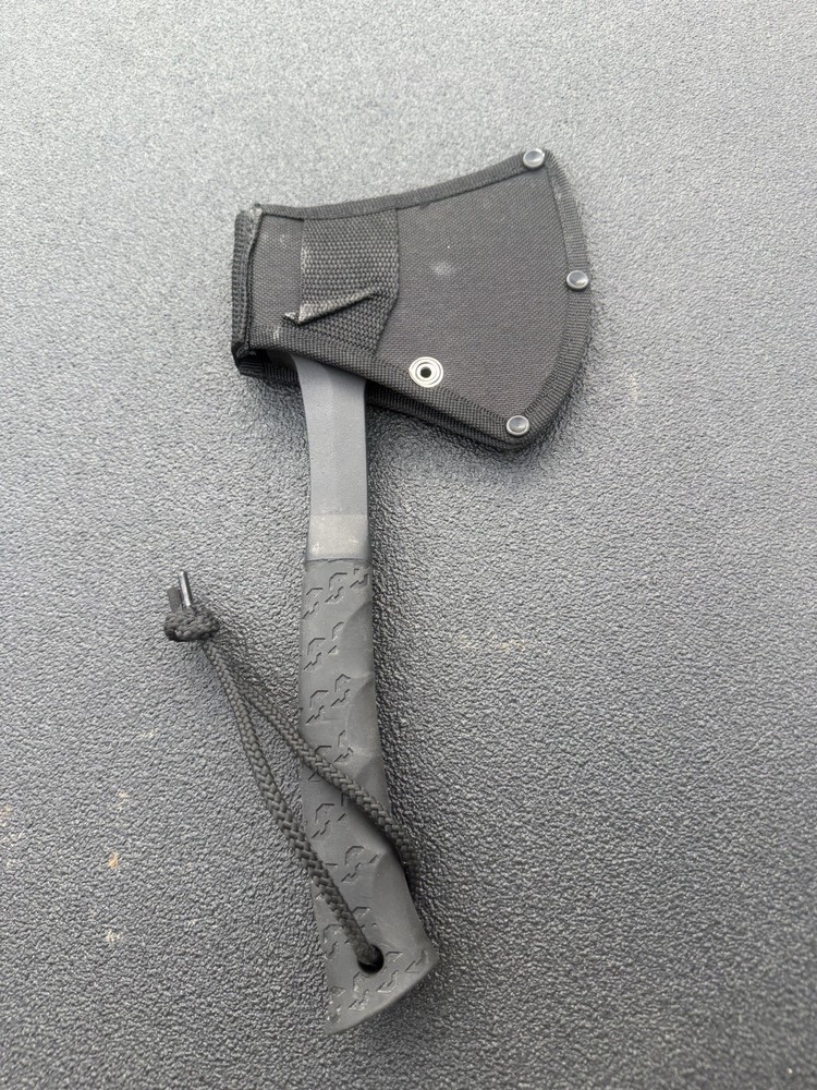 SCHRADE Bedrock Camp Axe Hatchet with Sheath / Blade Guard - New