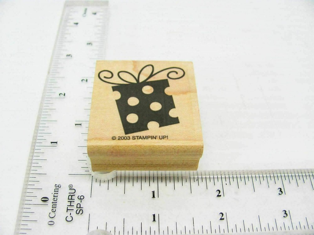 Christmas Gift Rubber Stamp - Stamp Set A261