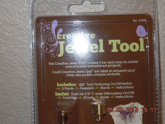 CREATIVE JEWEL TOOL. NEW IN ORGINAL PKG. BY WALNUT HOLLOW.