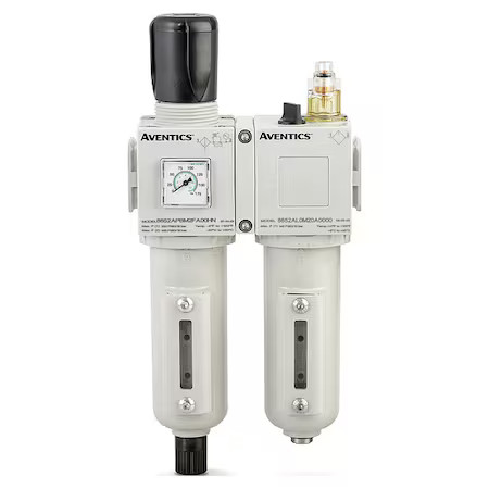 Numatics A652a0000019361 Filter Regulator Assembly, Cap. 90 Ml