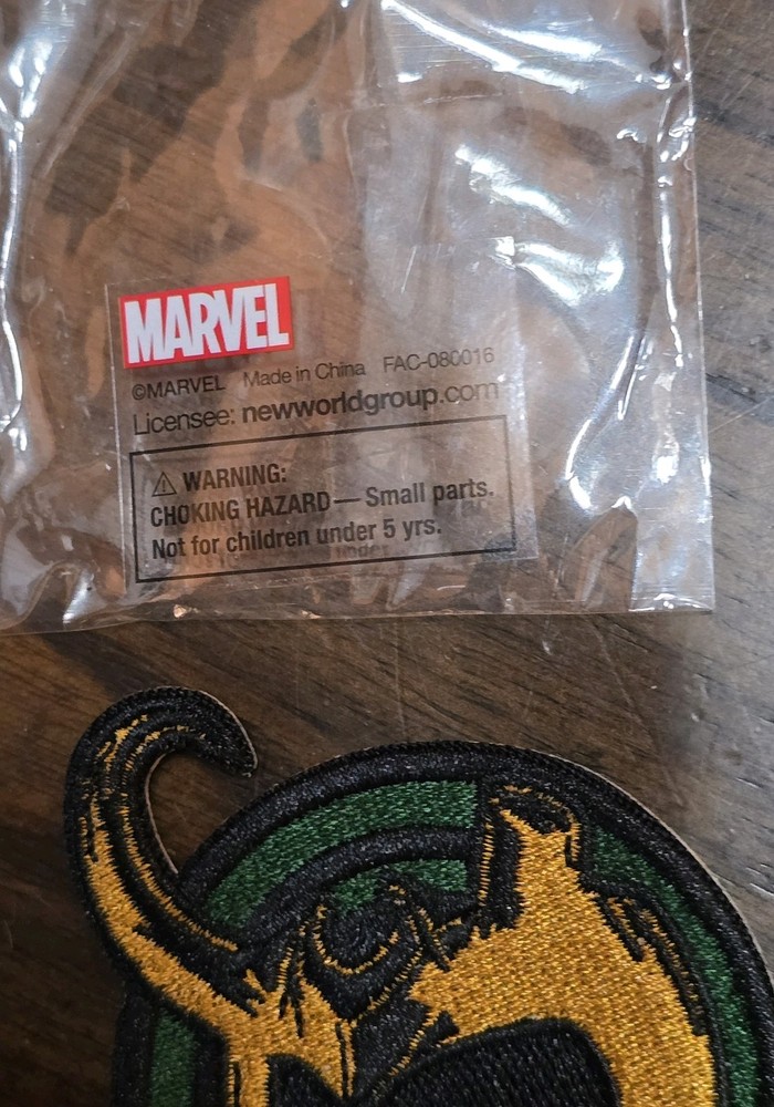 3" Loki Patch Marvel Unlimited Exclusives 2023