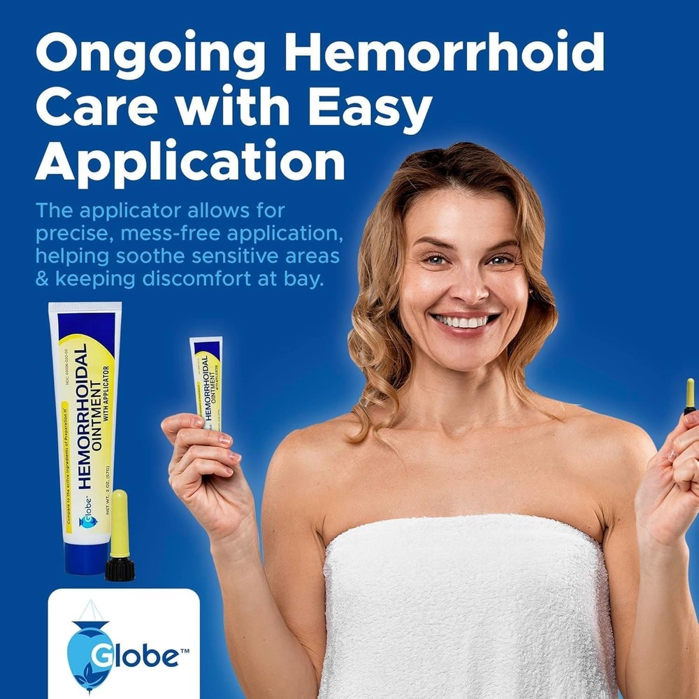 Hemorrhoidal Ointment 2 oz (Compare to PREPARATION H) - 3 pack