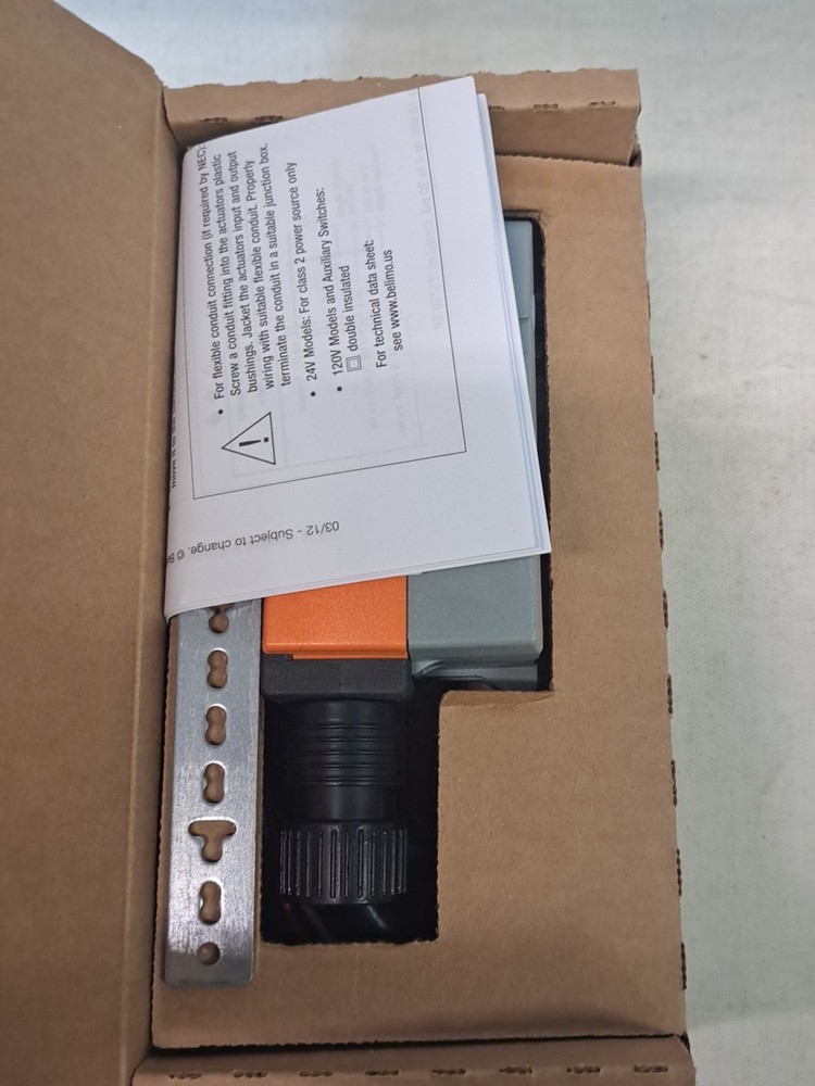 BELIMO TFB24-SR-S Damper Actuator NEW, open box