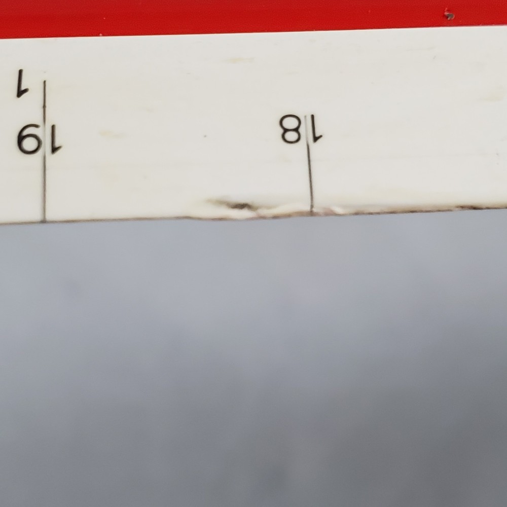 Faber Castell Triangular Engineering Ruler w/ Green Box 883/72 Germany Vintage