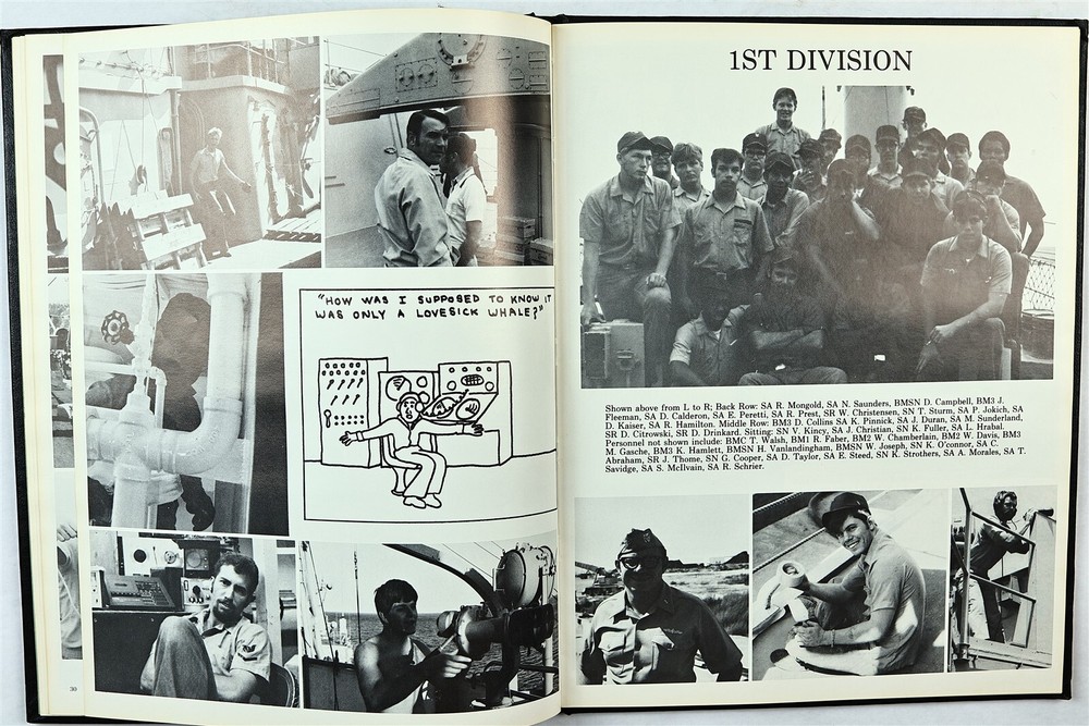 USS Dewey (DDG-45) 1978 Mediterranean Deployment Cruise Book