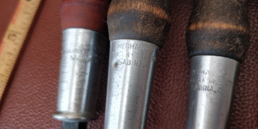 NOS!! MAC TOOLS Screwdriver Set ~ Early model MECHANICS FORGE & TOOL CO.