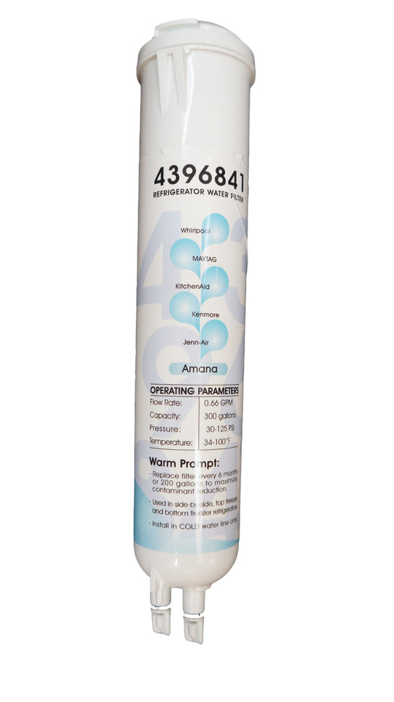 2 Pack Refrigerator Water Replacement Filter EDR3RXD1 9083 4396841 4396710