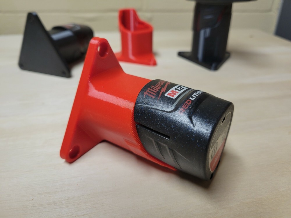 Milwaukee M12 Wall Mount Battery Holder
