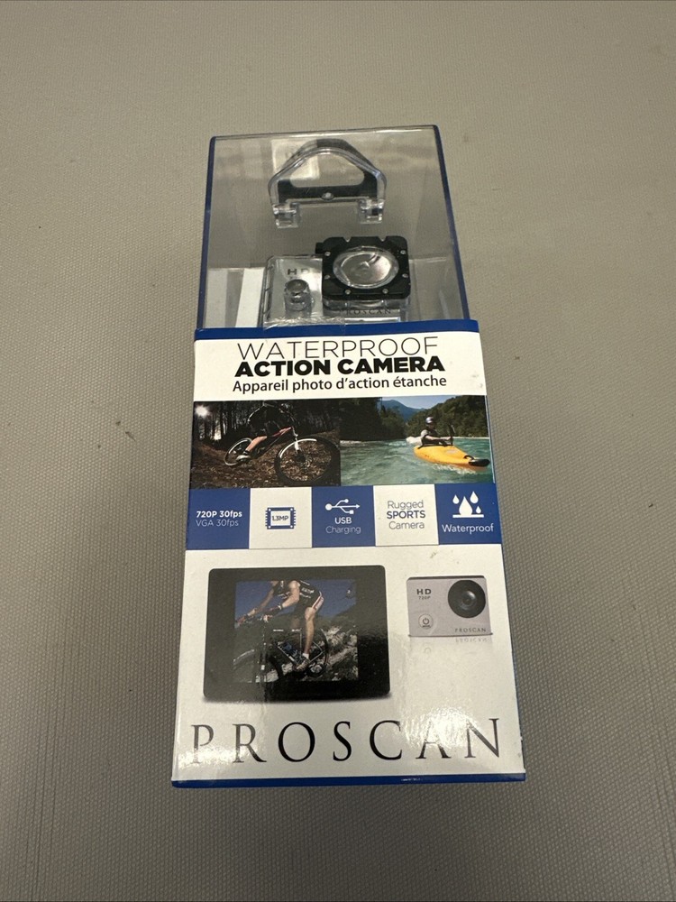 Proscan waterproof action camera UNTESTED