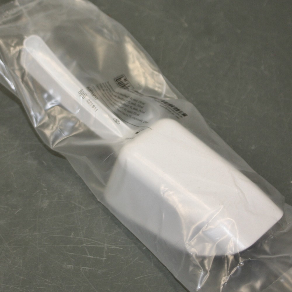 (10) Burkle Sampling Scoops 5378-1013, 250 mL, White Polystyrene, EXP 05/2024