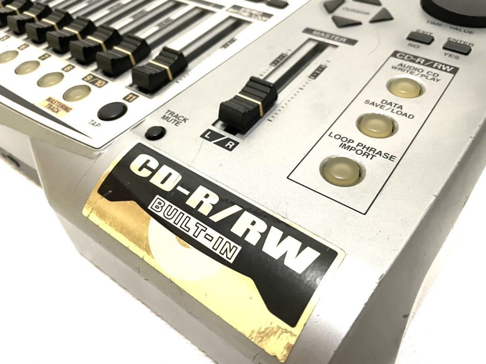 BOSS BR-1180 CD Digital Recording Studio Multi Track Recorder Tested