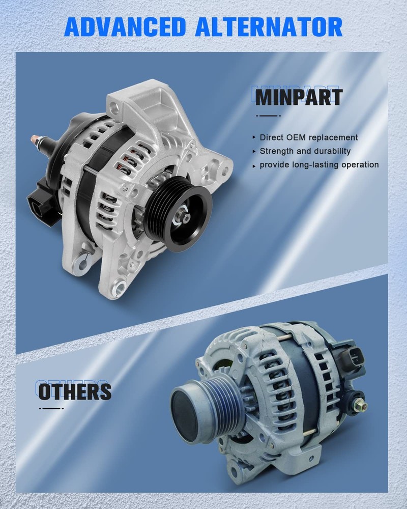 Alternator Replacement For Lucerne DTS 2006-2011 High Output 11178