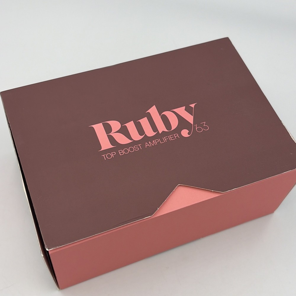 Universal Audio Ruby '63 Top Boost Amplifier Pedal Open Box w/ Box