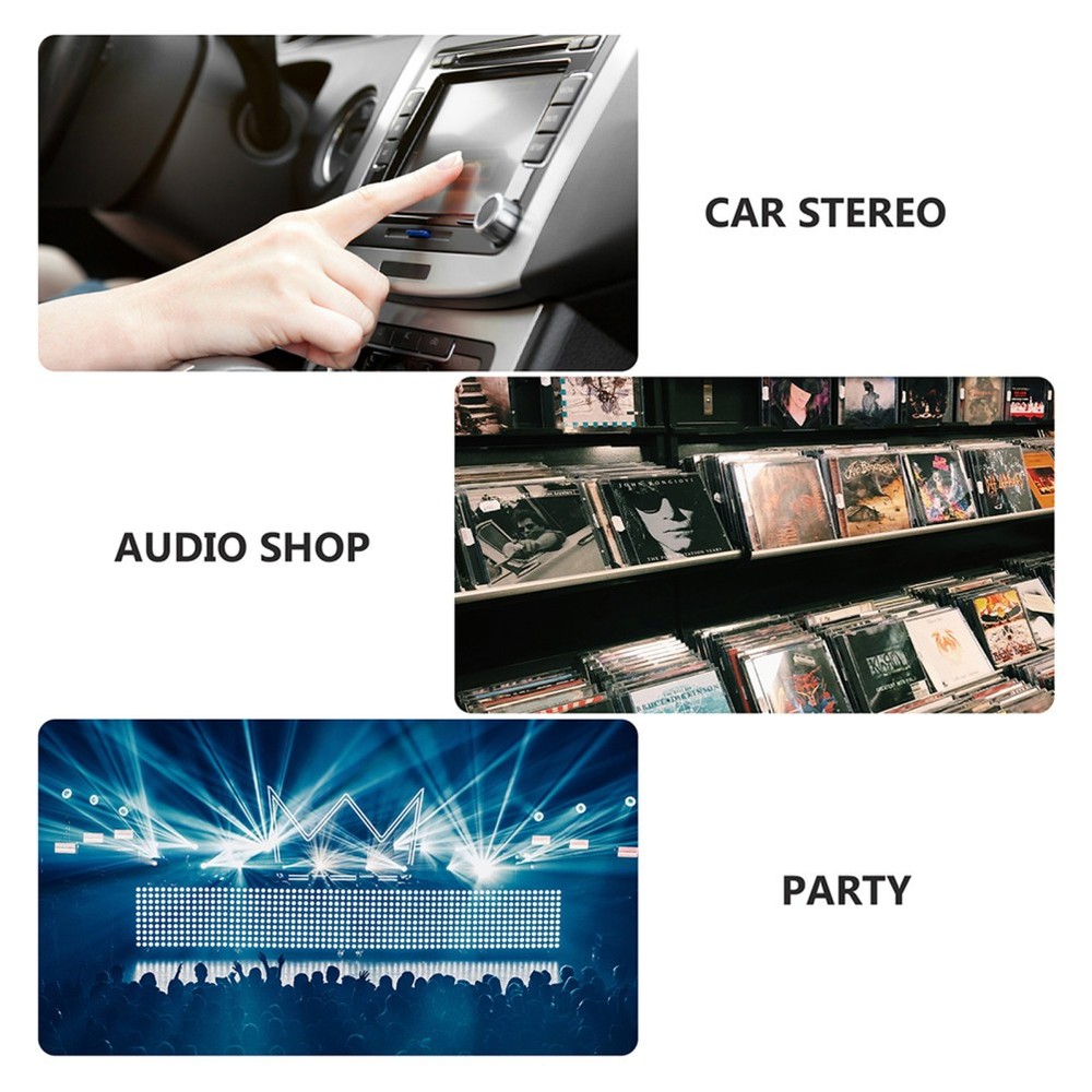 5Pcs CD Case 12-Capacity CD Holder Protective DVD Storage Case Holder Binders
