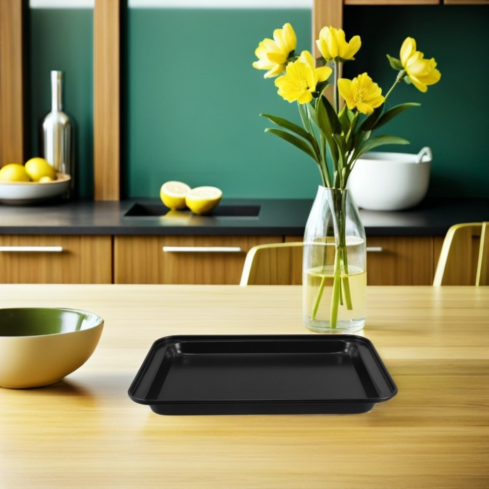 Rectangular Non-stick Baking Pan Metal Sheet Nonstick Bread Brownie