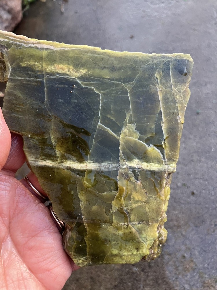 Green Opal Slab