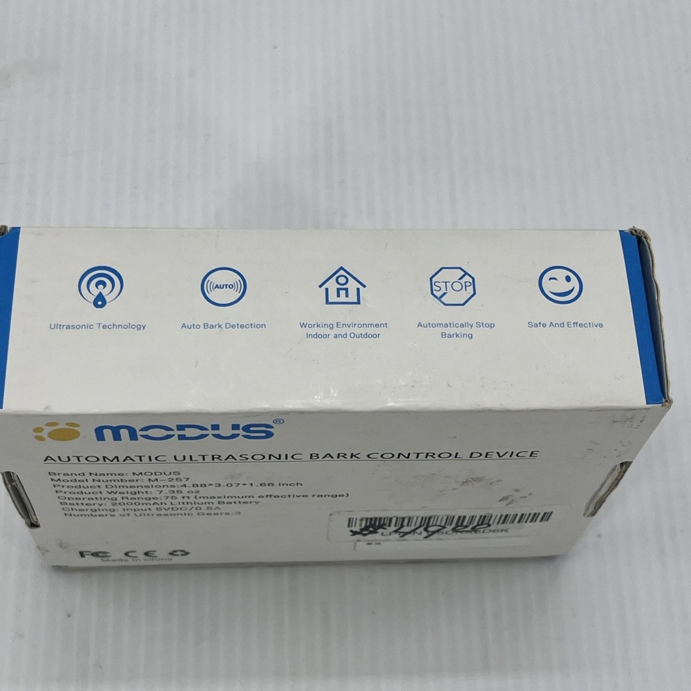 Modus Automatic Ultrasonic Bark Control Device Model M-257, Three Gears, {18}.