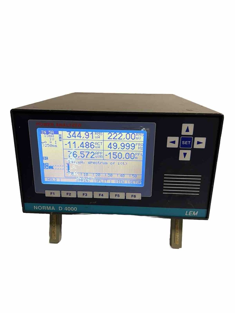 LEM NORMA D 4000 POWER ANALYZER