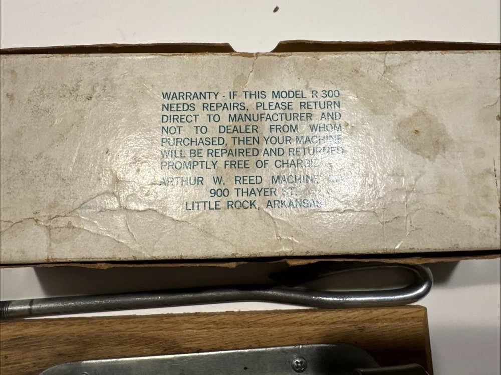 Vintage Reed Rocket Nut Cracker R-300