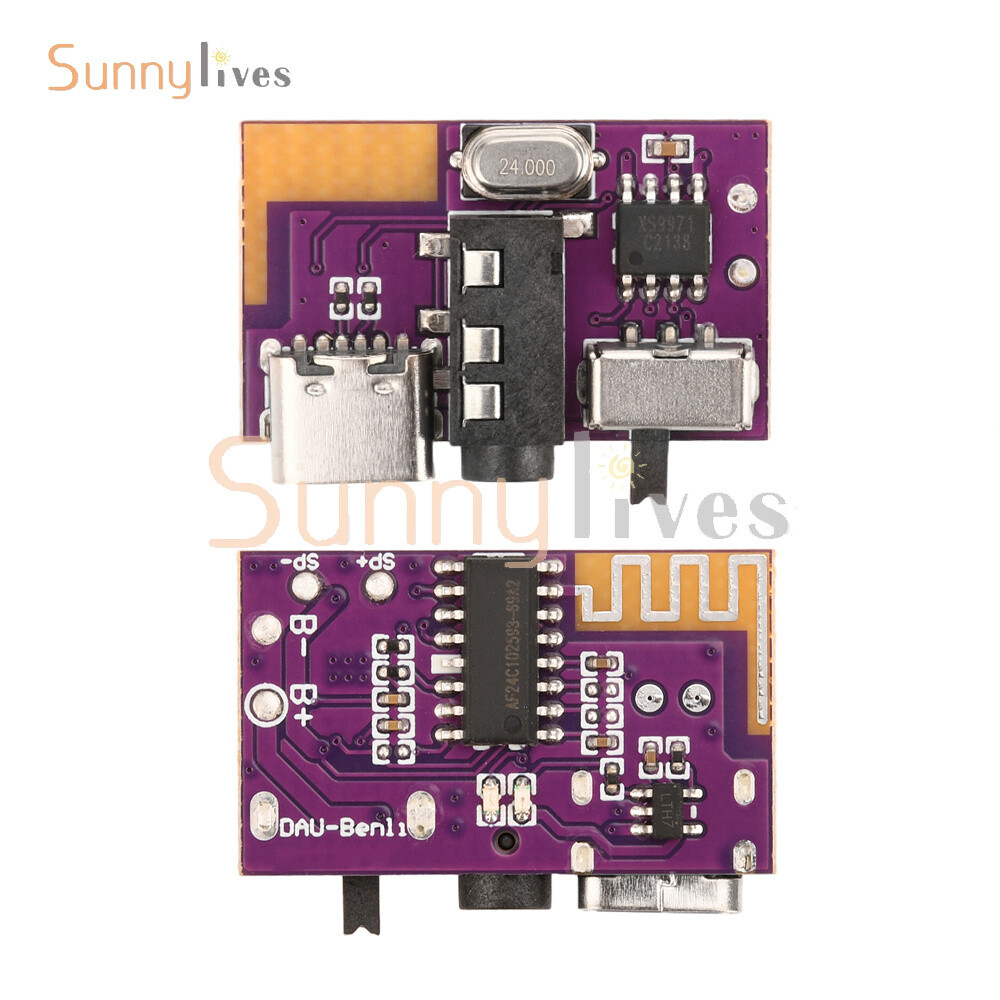 DC3.5V-5V 5W Mono Audio Amplifier Board MP3 TWS Bluetooth Decoding Board Module