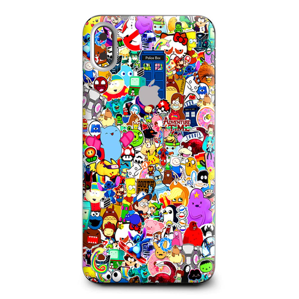 Skins Decal Wrap for Apple iPhone XS Max Sticker collage