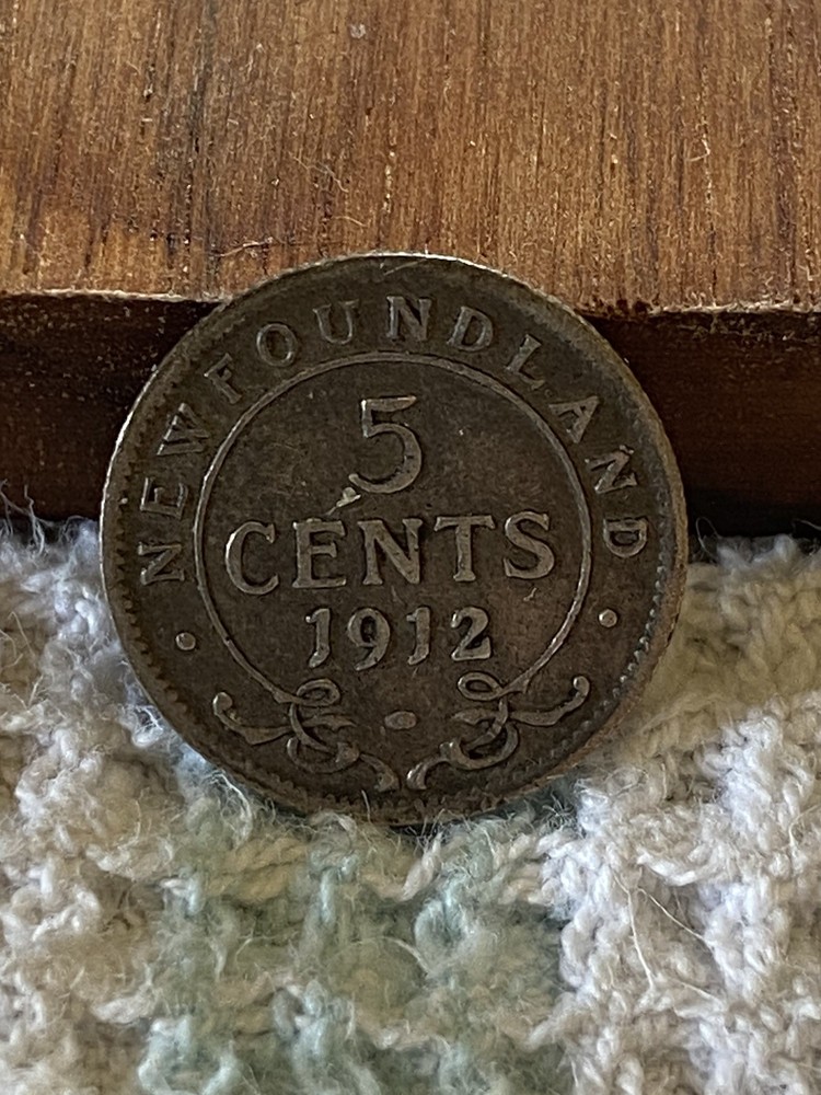 1912 Newfoundland 5 Cent