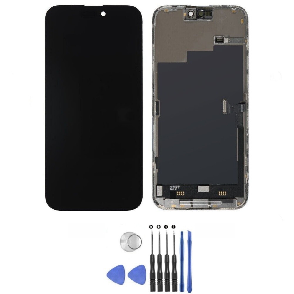 For iPhone 15 Pro Max 120Hz SOFT OLED Display Touch Screen Digitizer Replacement