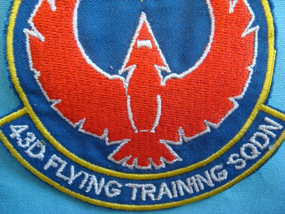 PATCH US AIR FORCE 43rd FLYING TRAINING SQUADRON