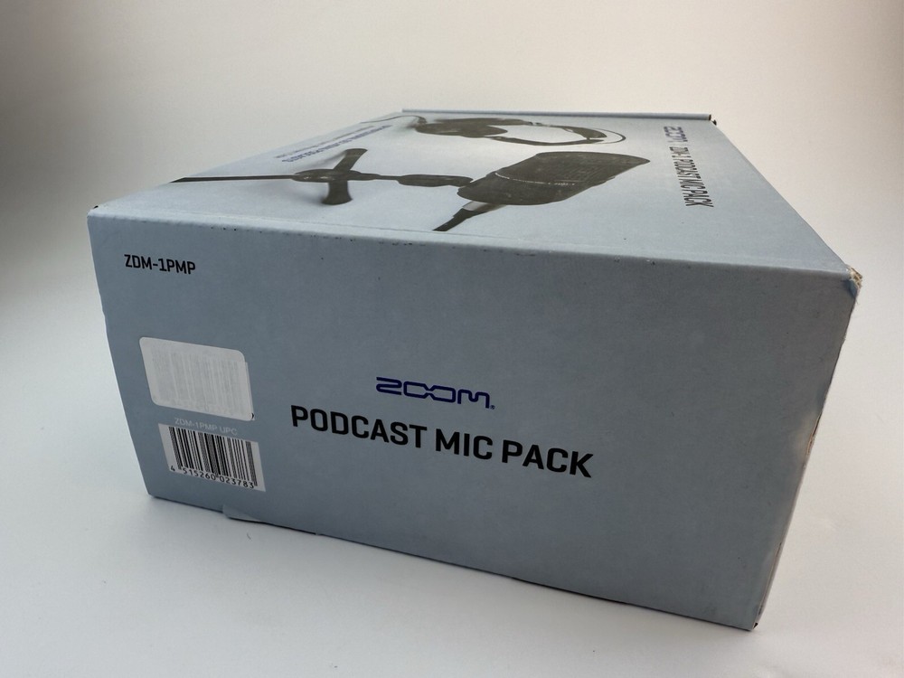 Zoom ZDM-1 Podcast Microphone Pack Accessory Bundle