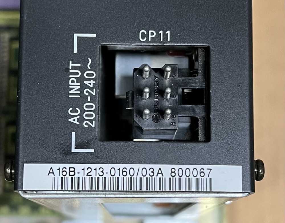 FANUC A16B-1213-0160 POWER SUPPLY UNIT